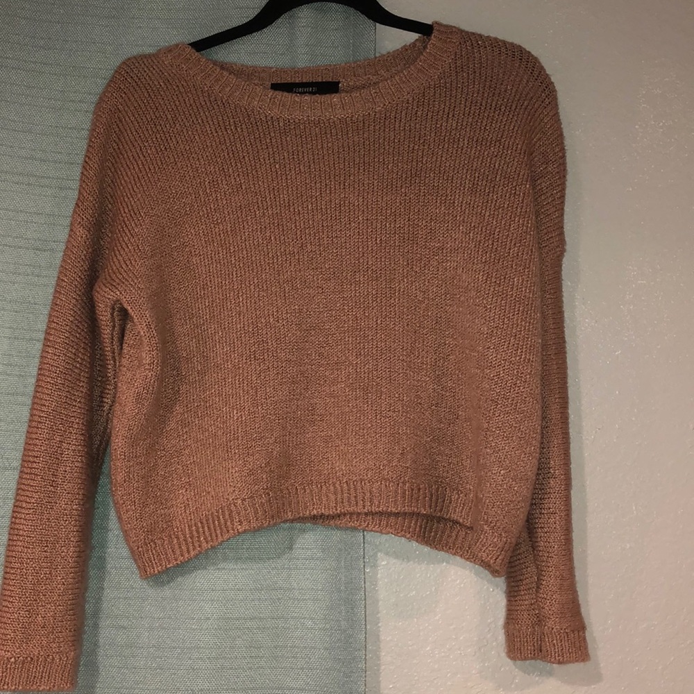 Pink forever 21 sweater